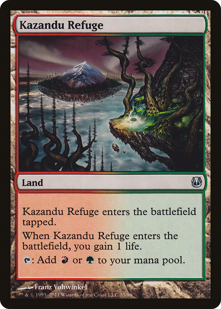 Image of Kazandu Refuge (DDH-035) - Duel Decks: Ajani vs. Nicol Bolas