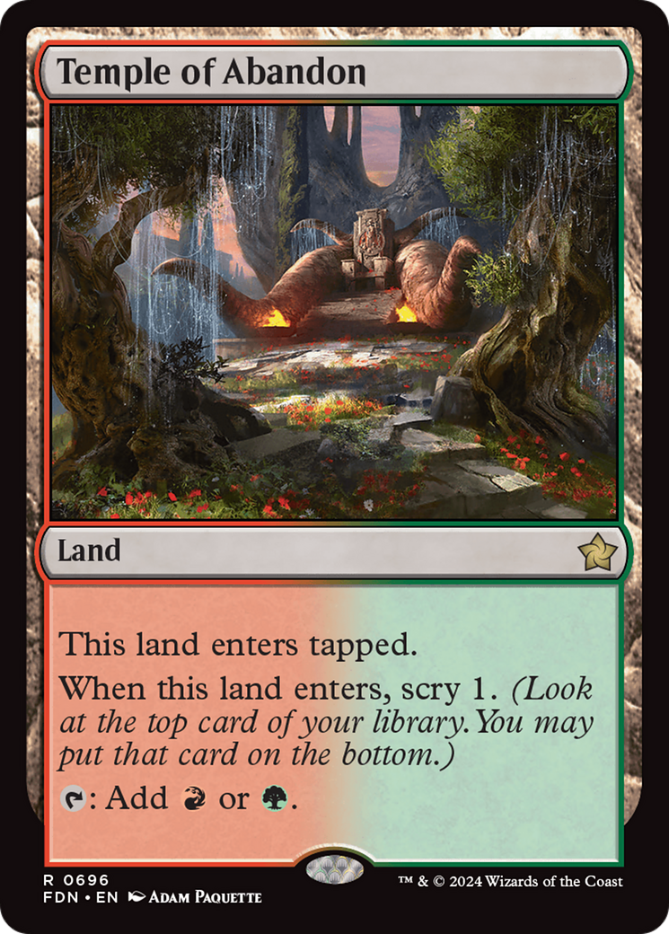 Image of Temple of Abandon (FDN-696) - Foundations