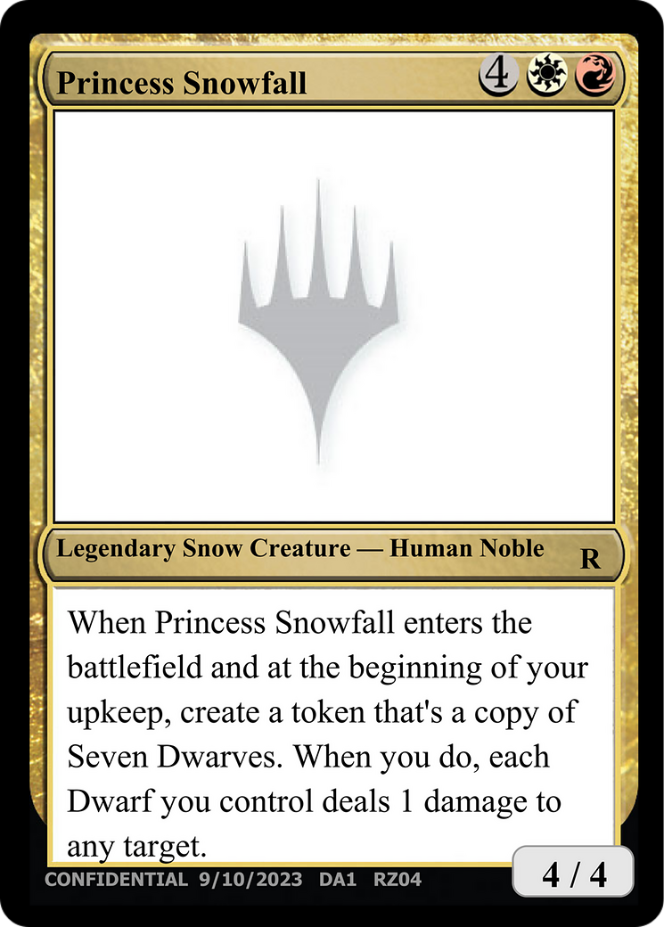 Image of Princess Snowfall (UNK-RZ04E) - Unknown Event