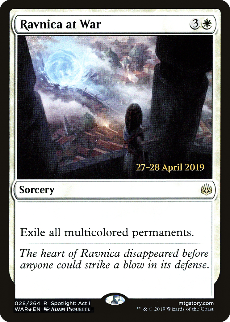 Image of Ravnica at War (PRE-28S) - War of the Spark Promos Foil