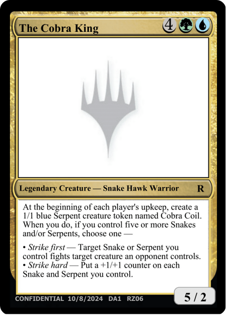 Image of The Cobra King (UNK-RZ06) - Unknown Event