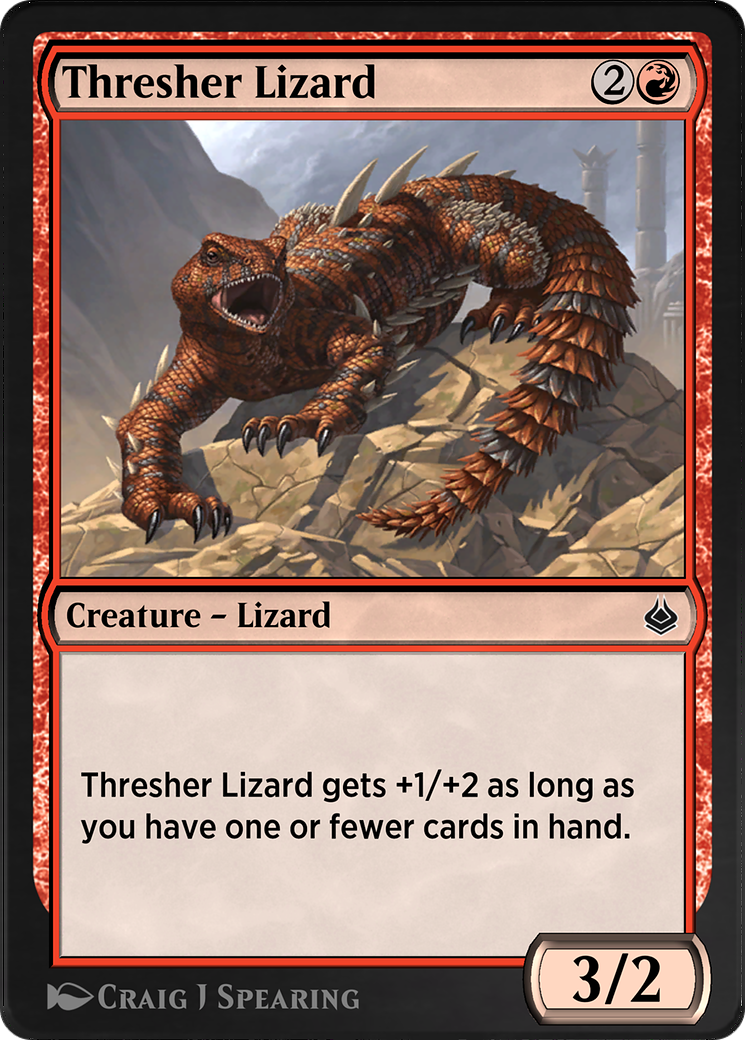 Image of Thresher Lizard (AKR-178) - Amonkhet Remastered