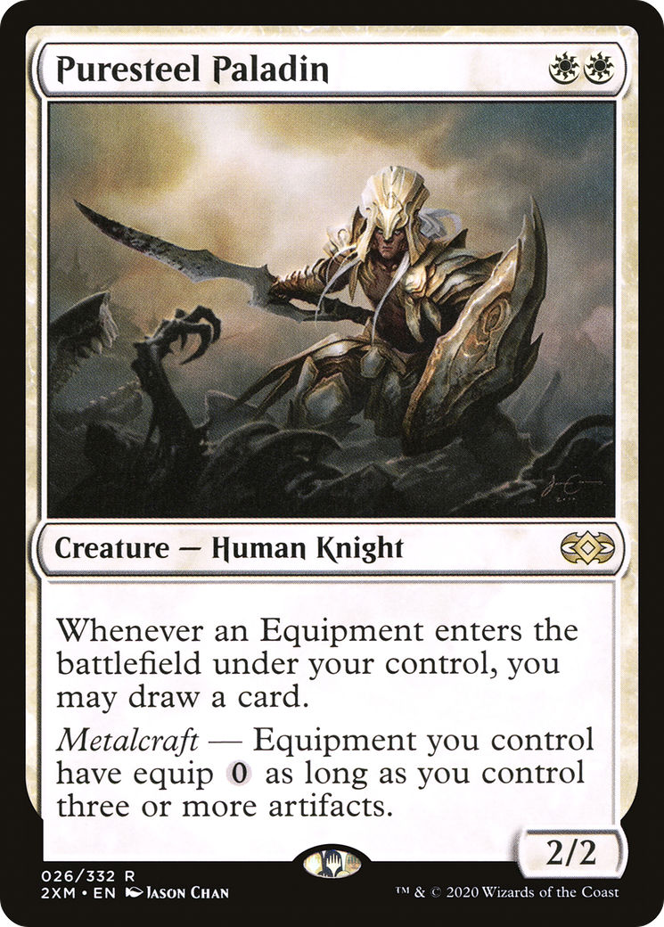Image of Puresteel Paladin (2XM-026) - Double Masters