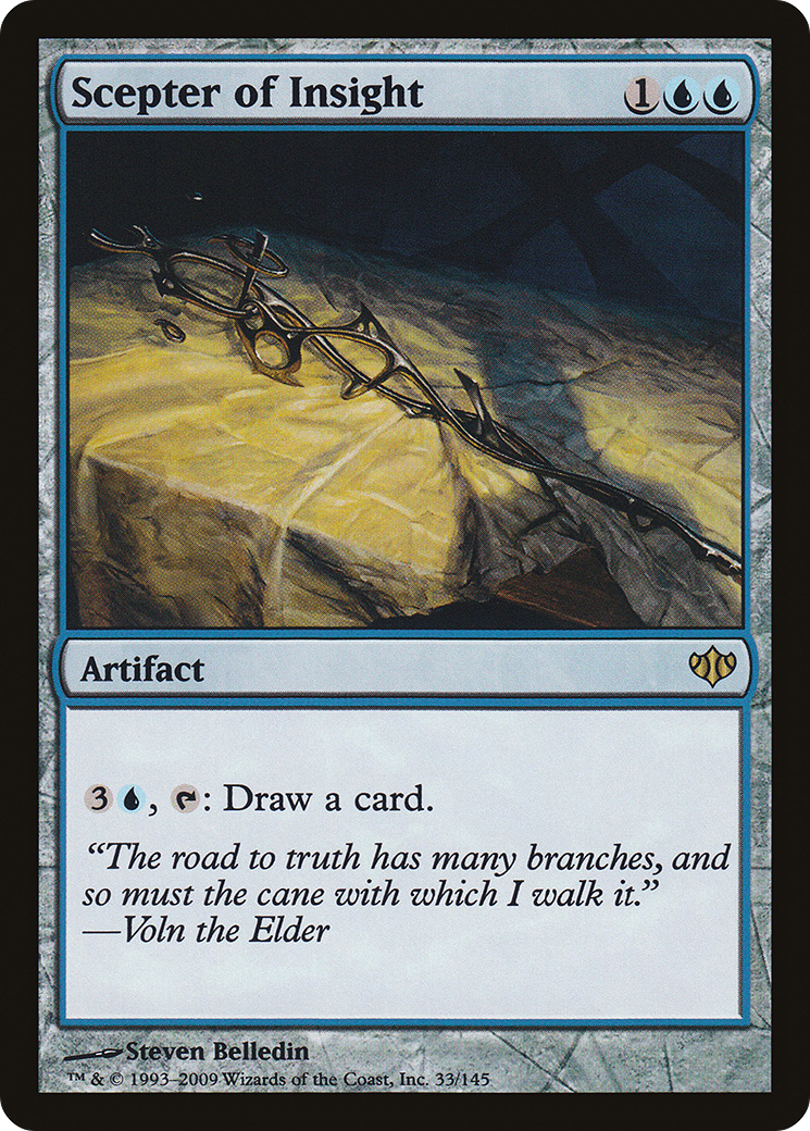 Image of Scepter of Insight (CON-033) - Conflux