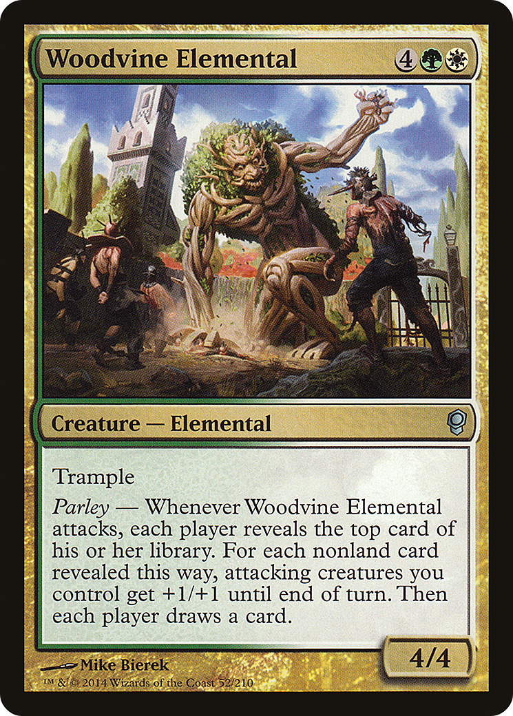 Image of Woodvine Elemental (CNS-052) - Conspiracy Foil