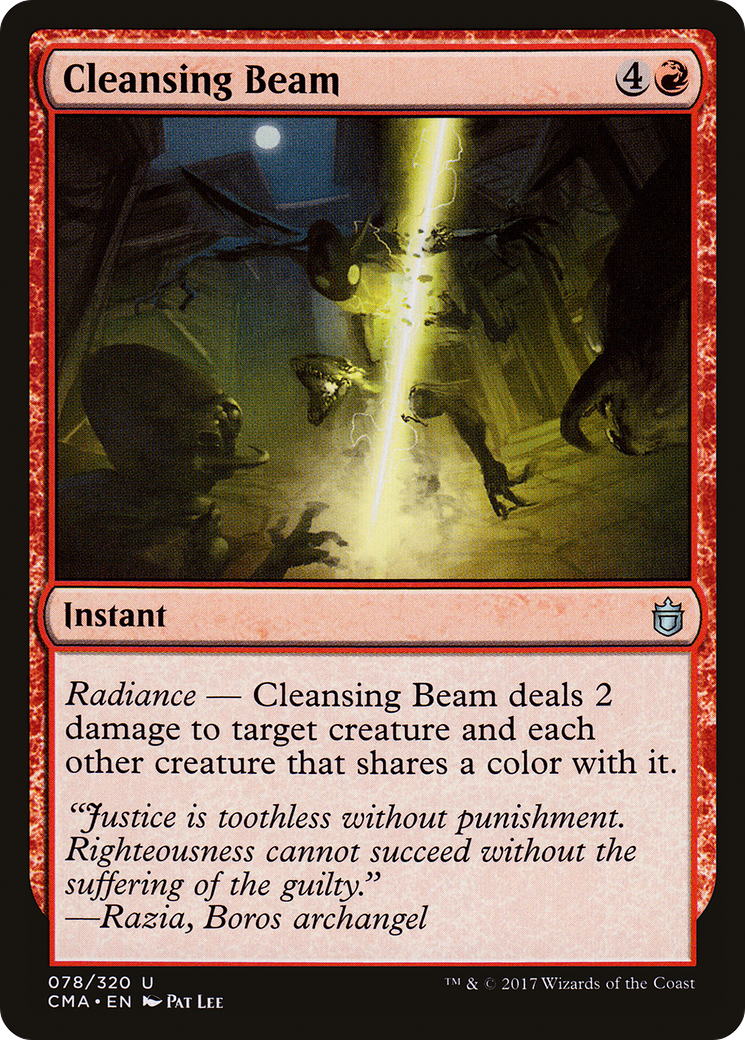 Image of Cleansing Beam (CMA-078) - Commander Anthology
