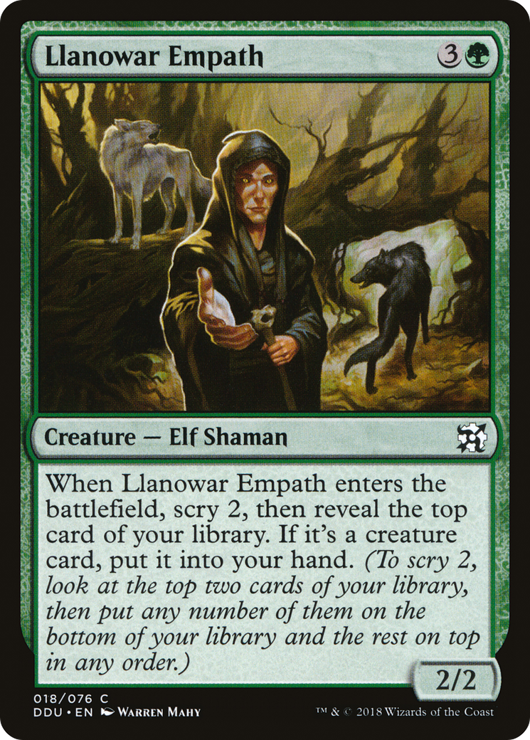 Image of Llanowar Empath (DDU-018) - Duel Decks: Elves vs. Inventors