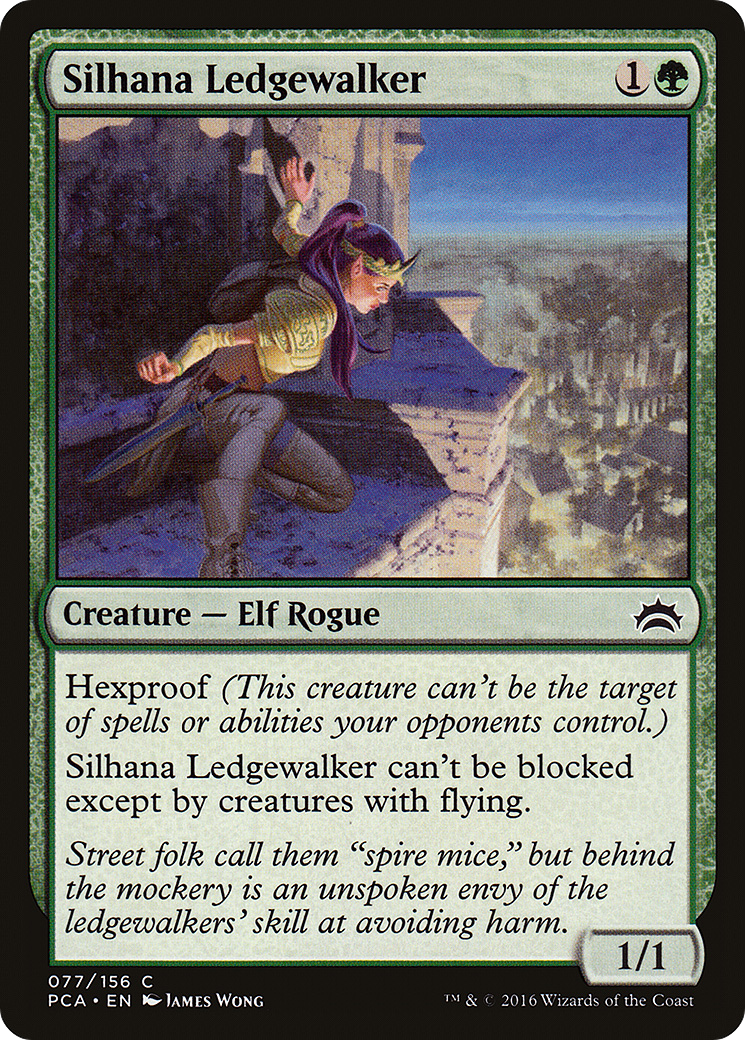 Image of Silhana Ledgewalker (PCA-077) - Planechase Anthology