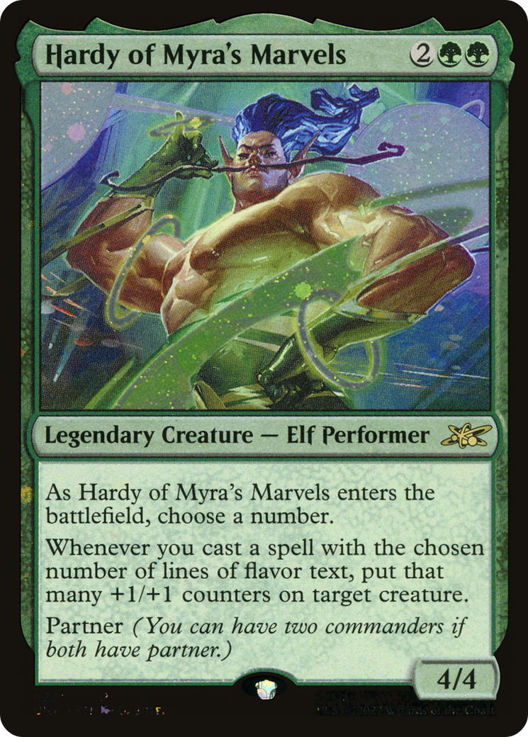 Image of Hardy of Myra's Marvels (Galaxy Foil) (UNF-427) - Unfinity Foil