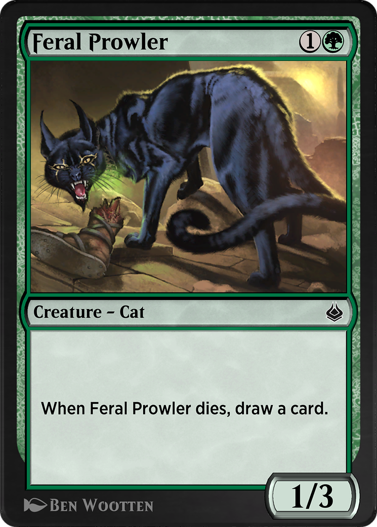 Image of Feral Prowler (AKR-191) - Amonkhet Remastered