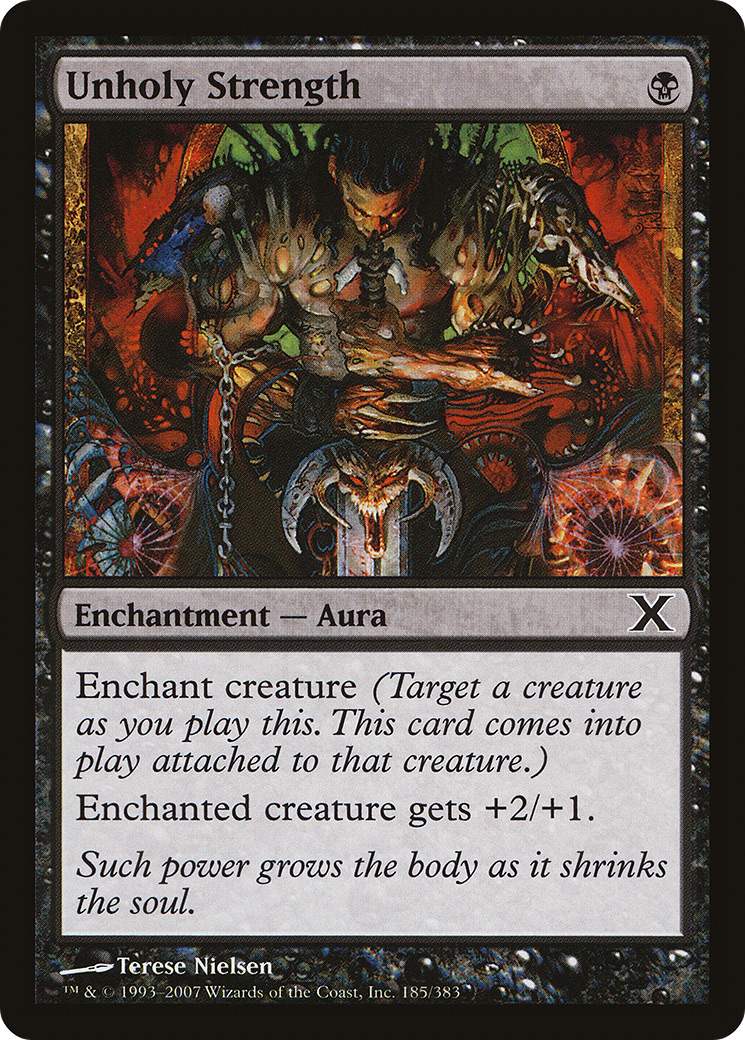 Image of Unholy Strength (10E-185) - Tenth Edition