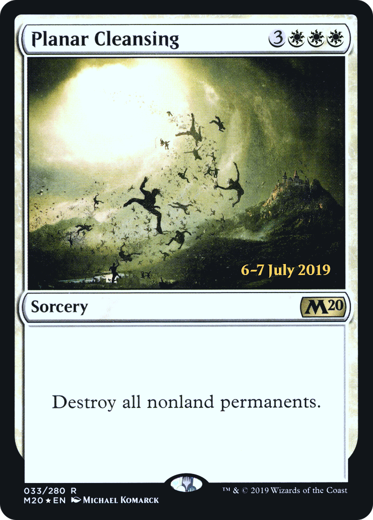Image of Planar Cleansing (PRE-33S) - Core Set 2020 Promos Foil