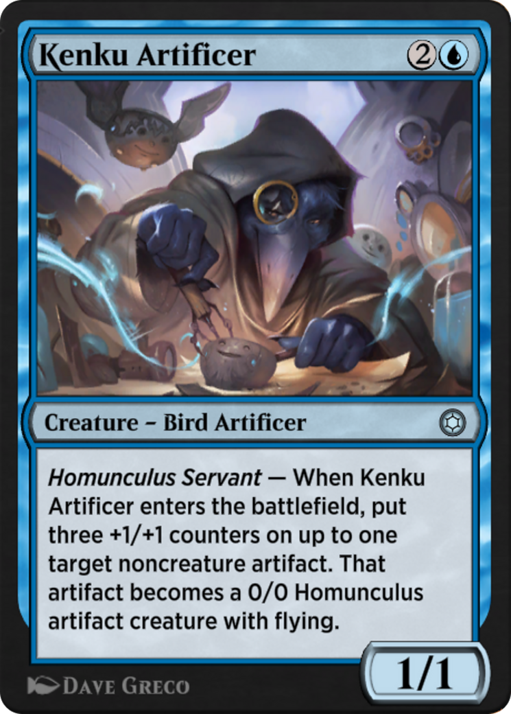 Image of Kenku Artificer (HBG-125) - Alchemy Horizons: Baldur's Gate