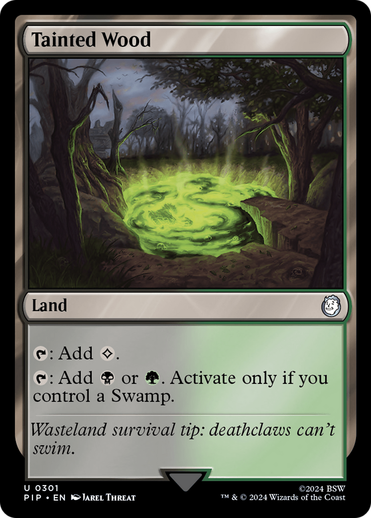Image of Tainted Wood (PIP-301) - Fallout