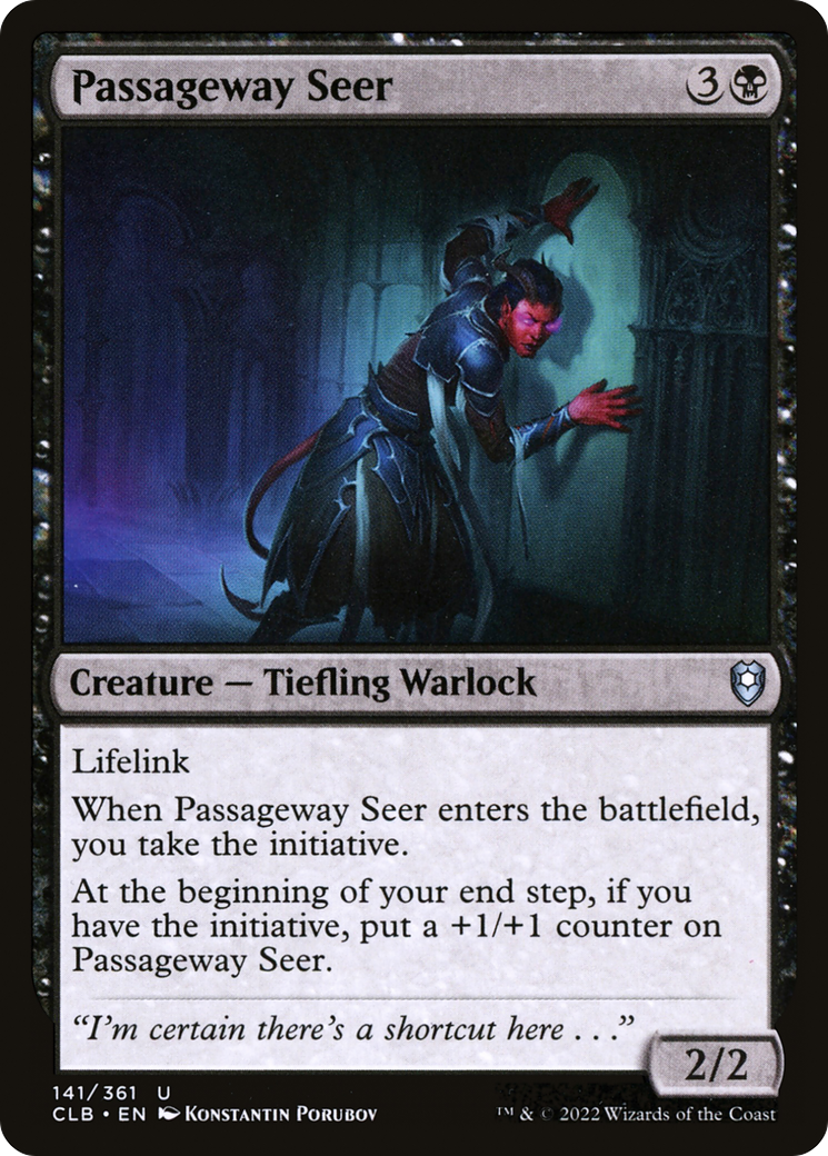 Image of Passageway Seer (CLB-141) - Commander Legends: Battle for Baldur's Gate Foil