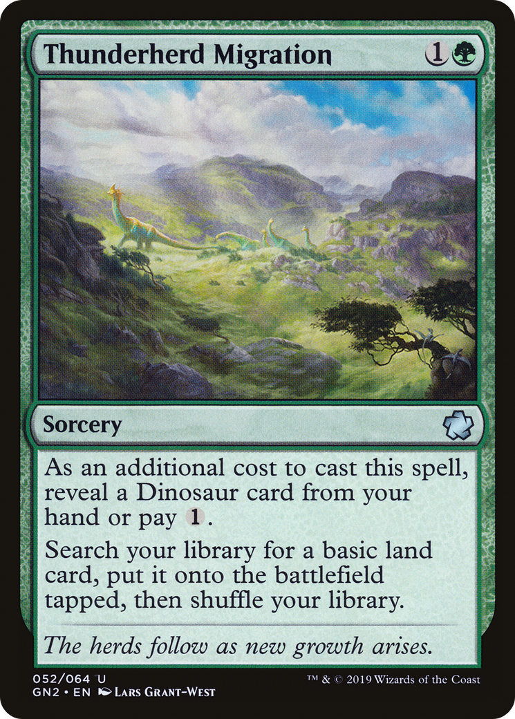Image of Thunderherd Migration (GN2-052) - Game Night 2019