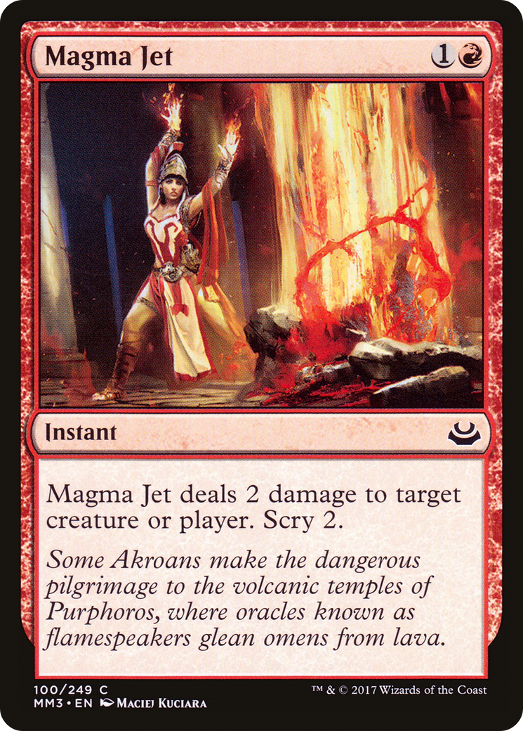 Image of Magma Jet (MM3-100) - Modern Masters 2017 Foil
