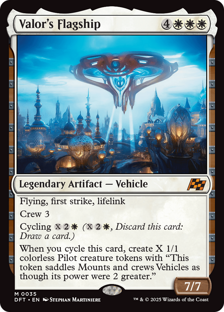 Image of Valor's Flagship (DFT-035) - Aetherdrift