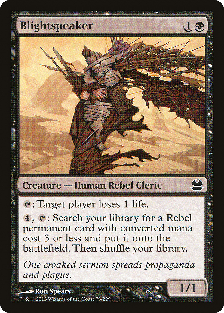 Image of Blightspeaker (MMA-073) - Modern Masters