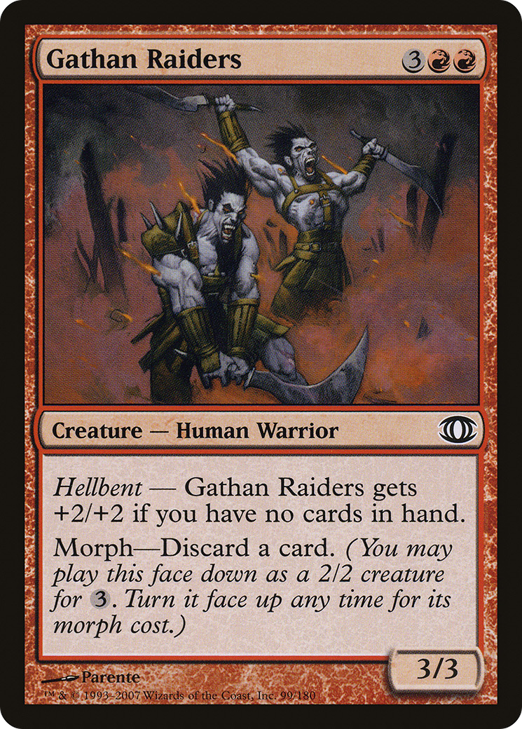 Image of Gathan Raiders (FUT-099) - Future Sight Foil