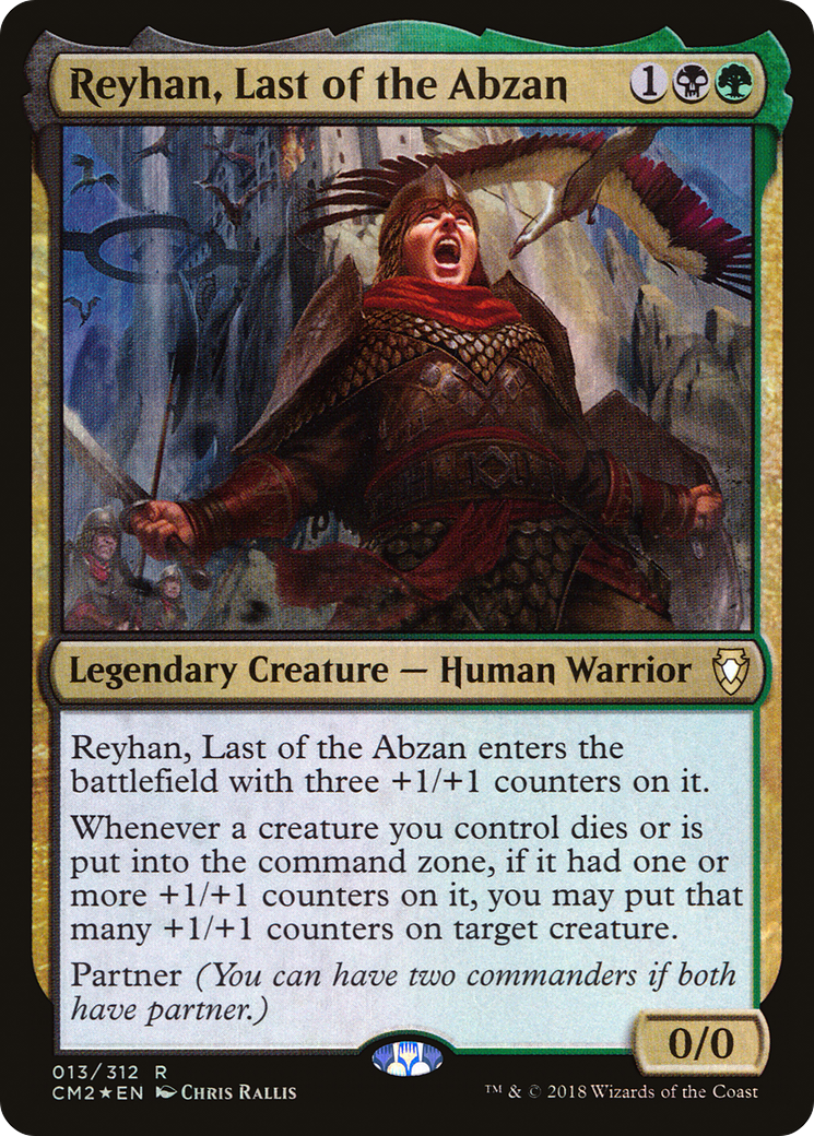Image of Reyhan, Last of the Abzan (CM2-013) - Commander Anthology Volume II Foil