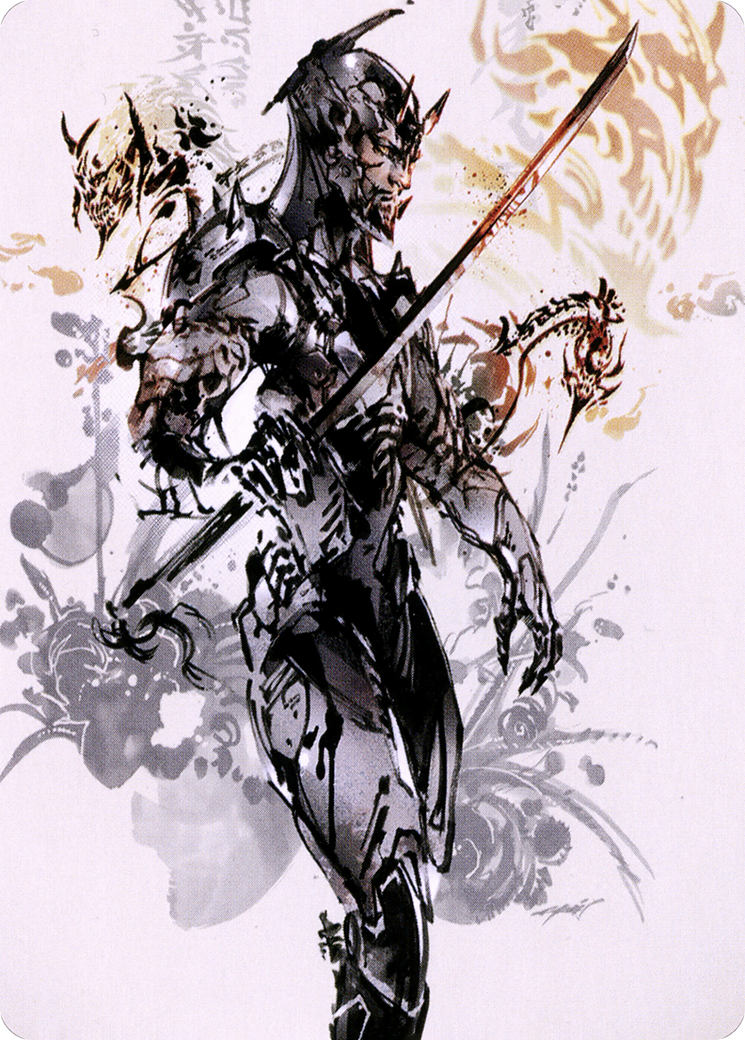 Image of Satoru Umezawa // Satoru Umezawa (ANEO-073) - Neon Dynasty Art Series (Borderless)