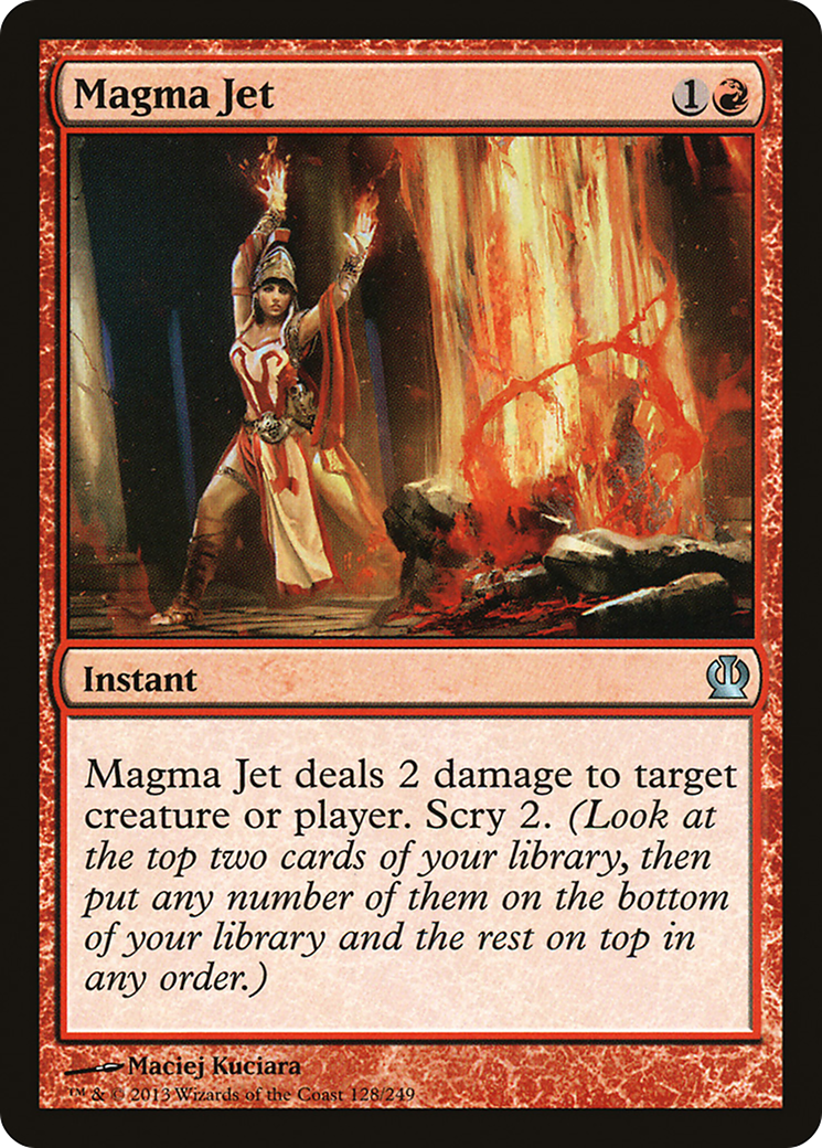 Image of Magma Jet (THS-128) - Theros