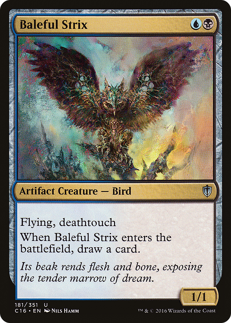 Image of Baleful Strix (C16-181) - Commander 2016