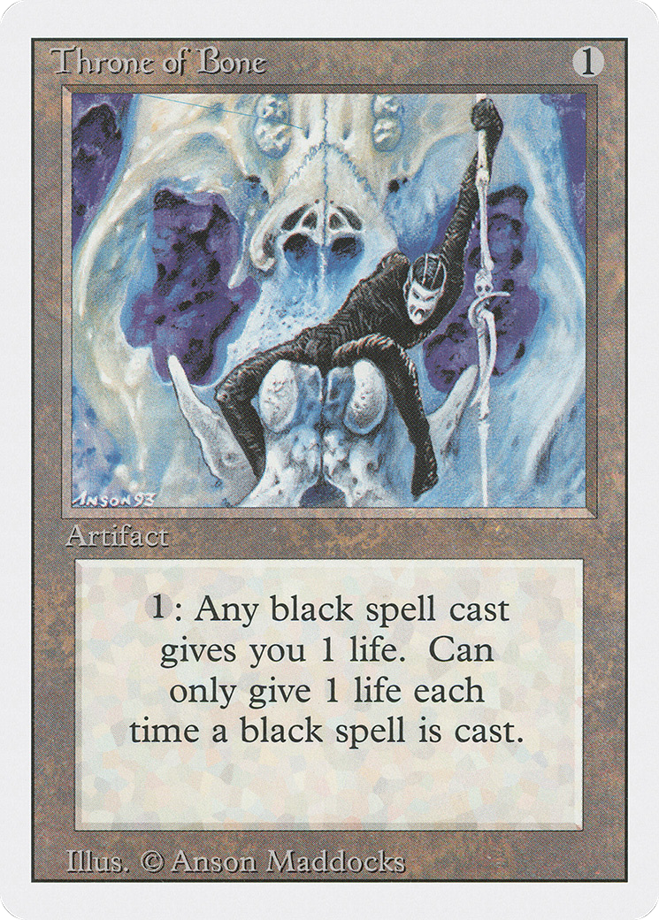 Image of Throne of Bone (3ED-) - Revised Edition