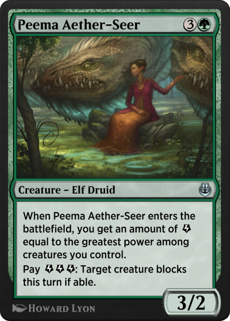 Image of Peema Aether-Seer (KLR-175) - Kaladesh Remastered