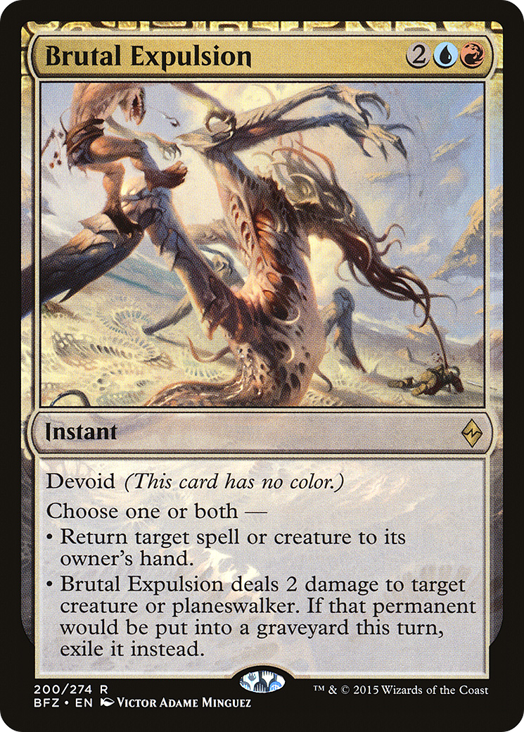 Image of Brutal Expulsion (BFZ-200) - Battle for Zendikar: (devoid)