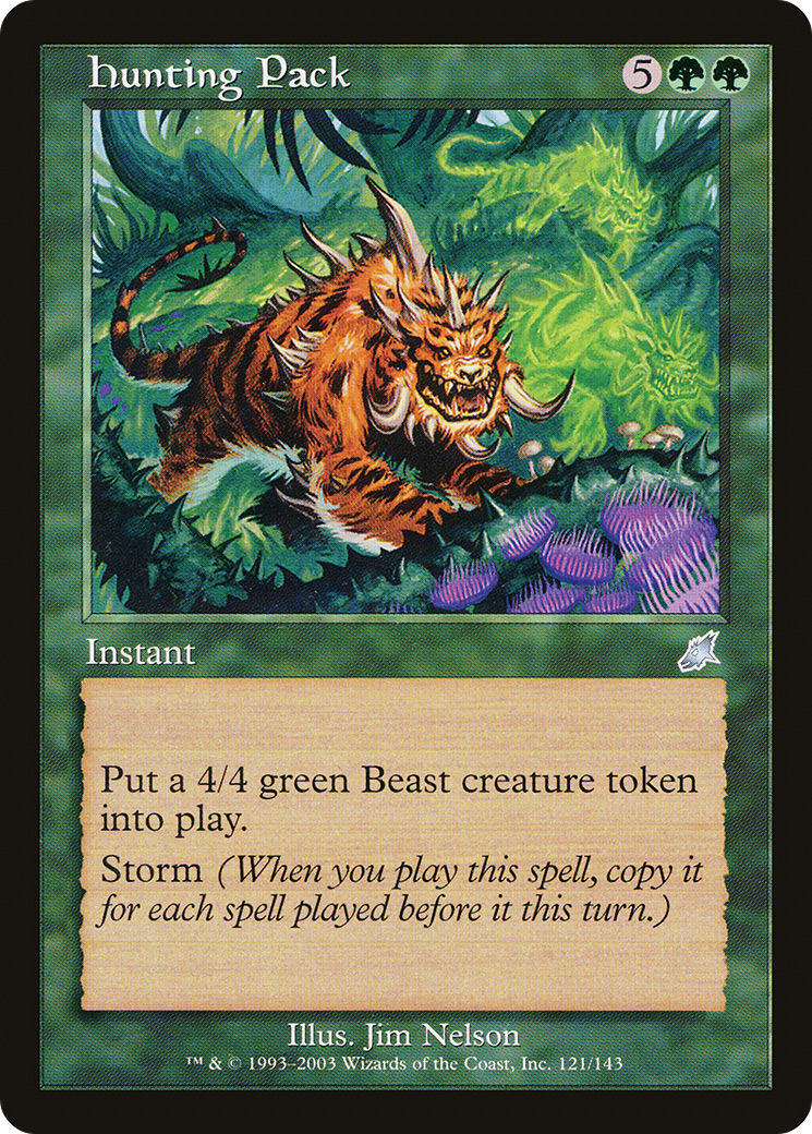 Image of Hunting Pack (SCG-121) - Scourge Foil