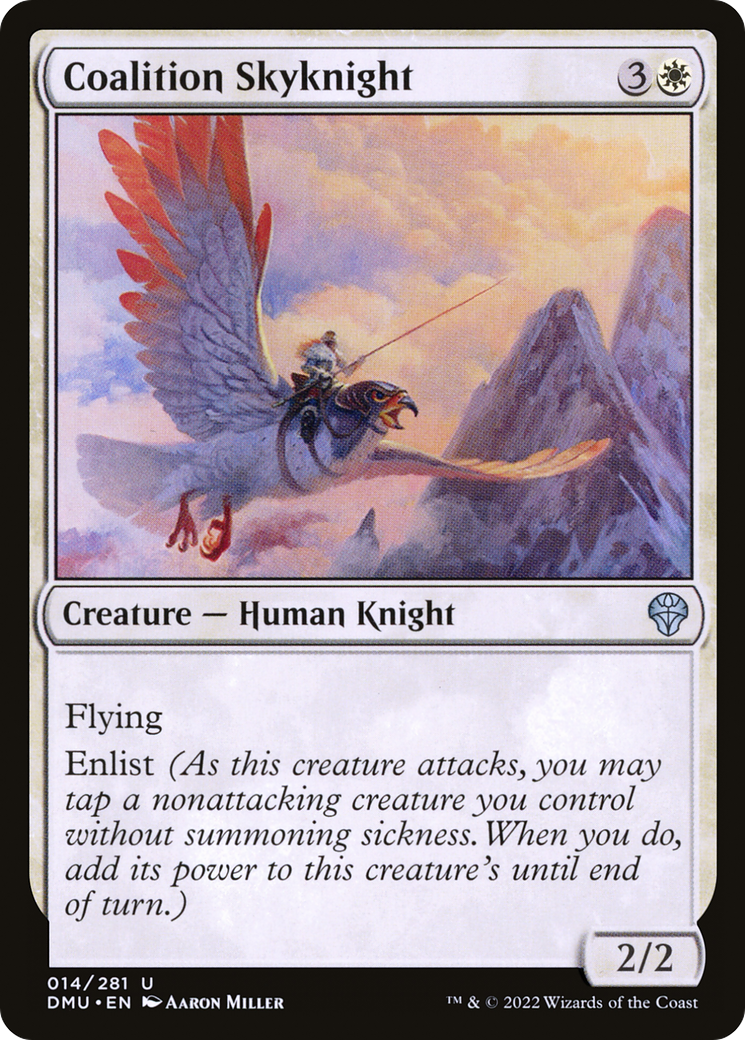 Image of Coalition Skyknight (DMU-014) - Dominaria United Foil
