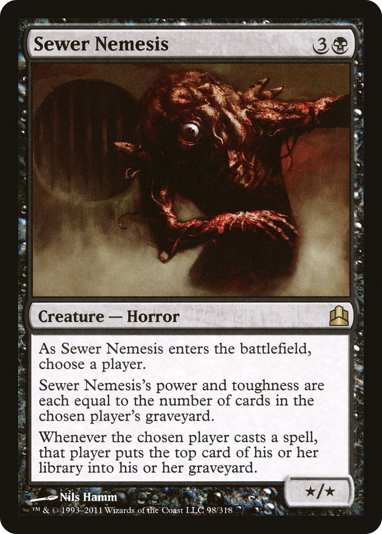 Image of Sewer Nemesis (CMD-098) - Commander 2011