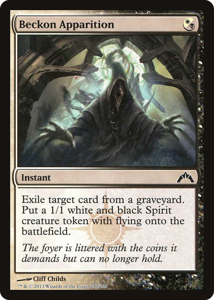 Image of Beckon Apparition (GTC-212) - Gatecrash Foil