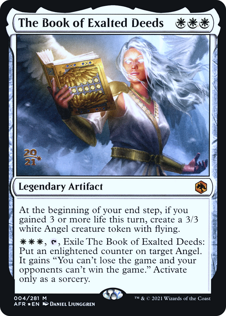 Image of The Book of Exalted Deeds (PRE-004) - Adventures in the Forgotten Realms Promos Foil
