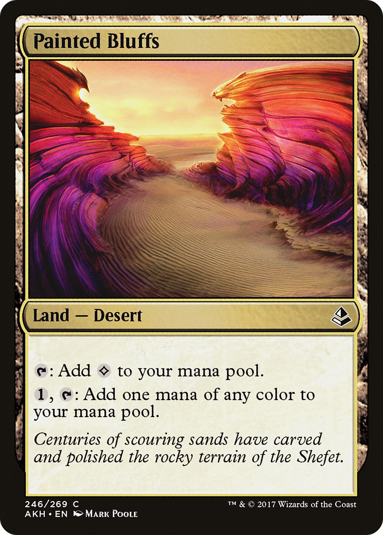 Image of Painted Bluffs (AKH-246) - Amonkhet