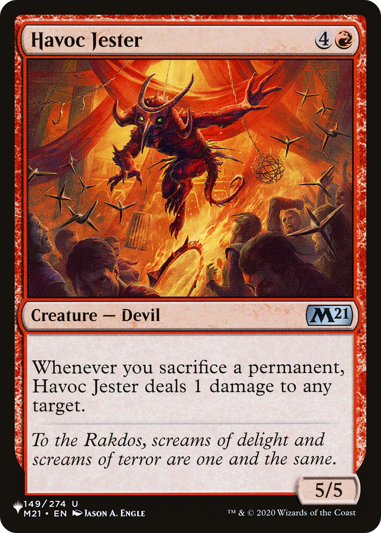 Image of Havoc Jester (LIST-M21-149) - The List