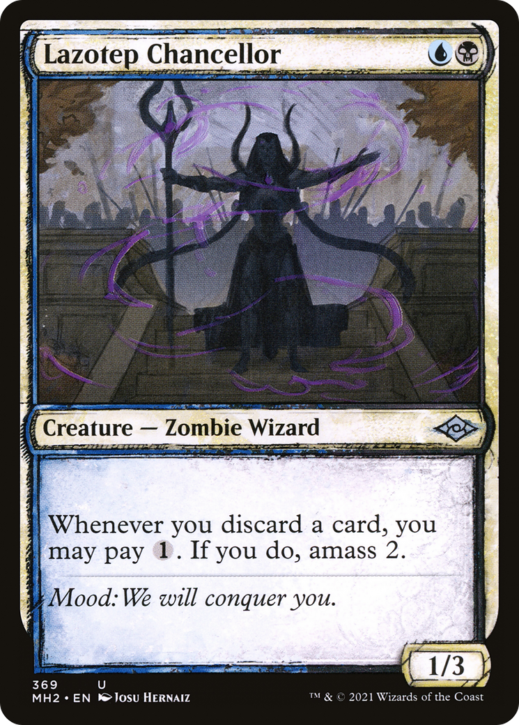 Image of Lazotep Chancellor (Showcase) (MH2-369) - Modern Horizons 2: (Showcase) Foil