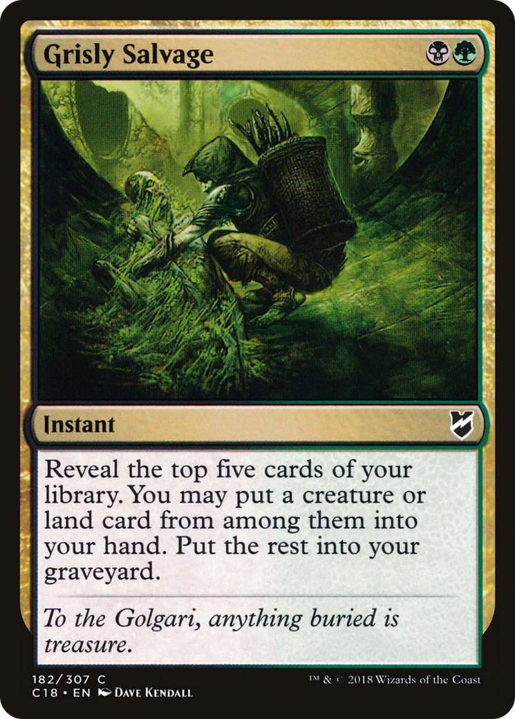 Image of Grisly Salvage (C18-182) - Commander 2018