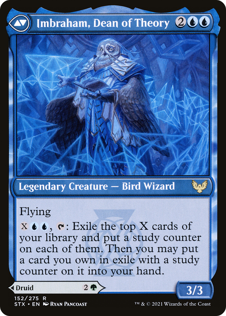 Image of Kianne, Dean of Substance // Imbraham, Dean of Theory (STX-152) - Strixhaven: School of Mages