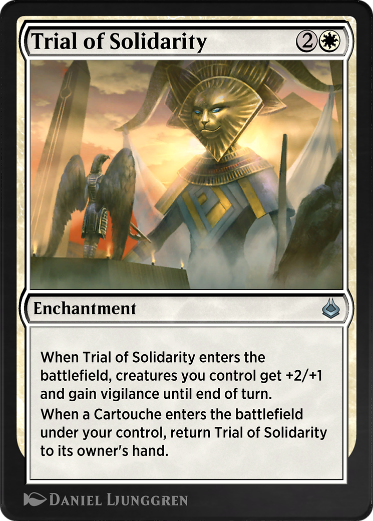 Image of Trial of Solidarity (AKR-042) - Amonkhet Remastered