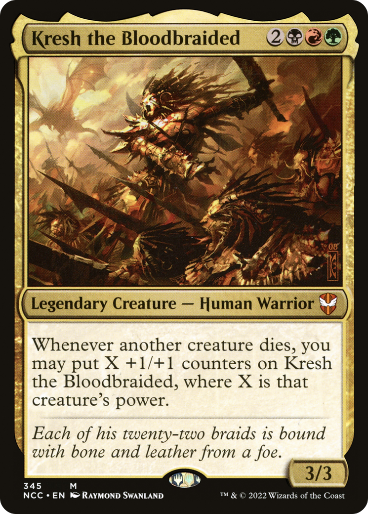 Image of Kresh the Bloodbraided (NCC-345) - New Capenna Commander