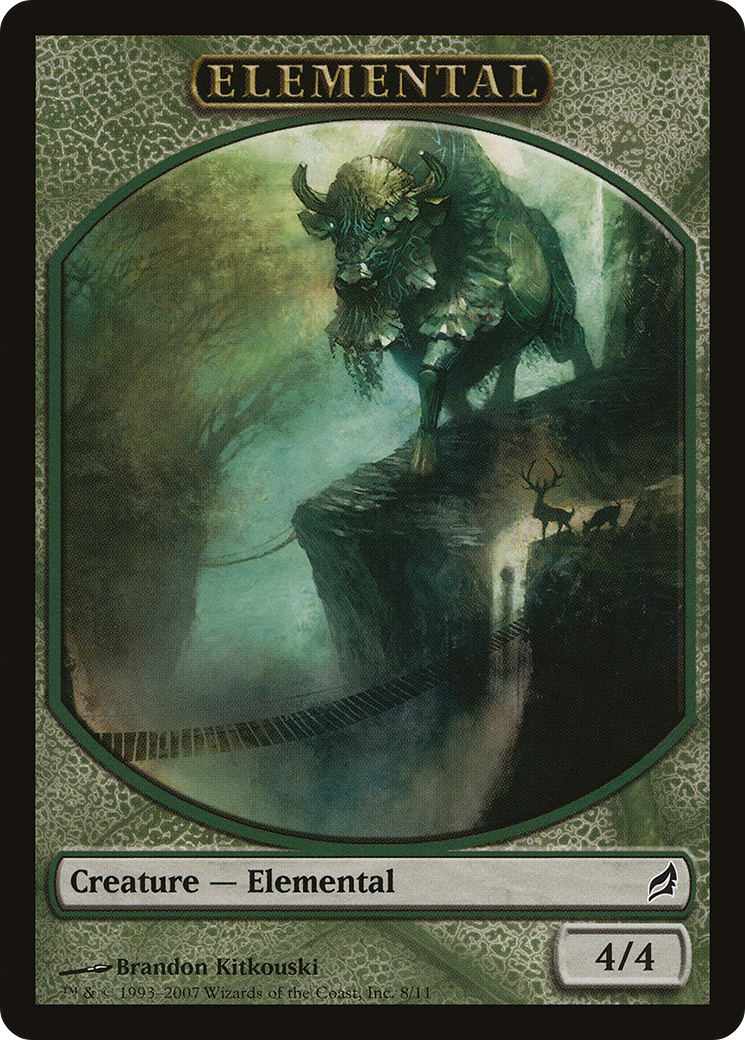 Image of Elemental Token (8) (LRW-008) - Lorwyn Tokens