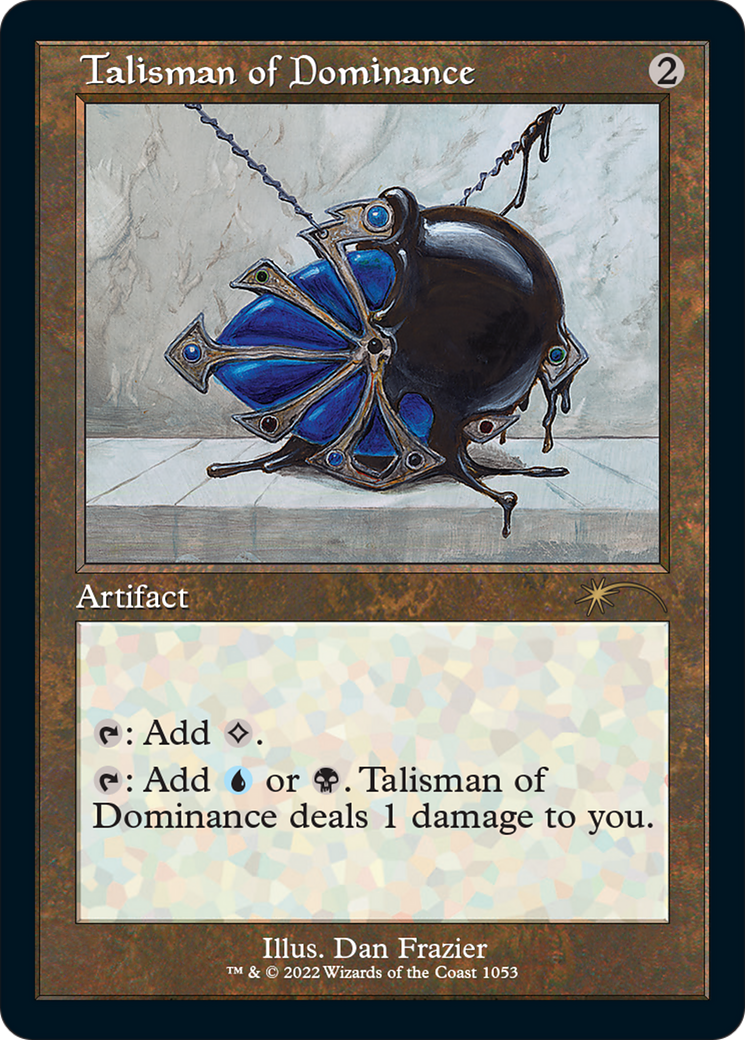 Image of Talisman of Dominance (Retro Frame) (SLD-1053) - Secret Lair Drop