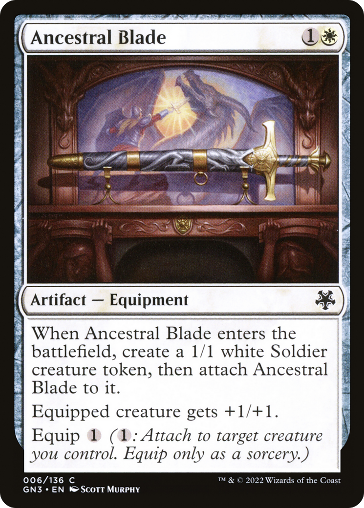 Image of Ancestral Blade (GN3-006) - Game Night: Free-for-All