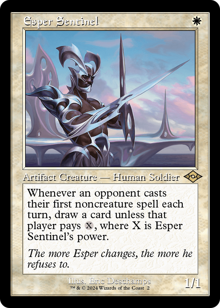 Image of Esper Sentinel (Retro Frame) (MH2-002) - Modern Horizons 2 Timeshifts