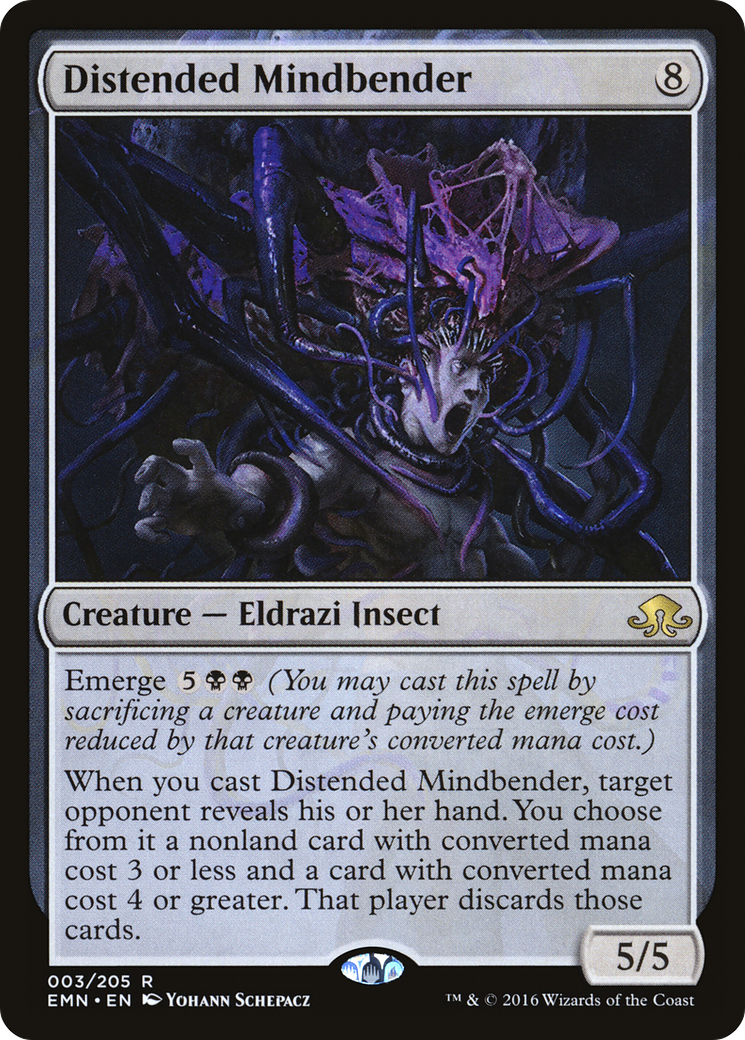 Image of Distended Mindbender (EMN-003) - Eldritch Moon Foil