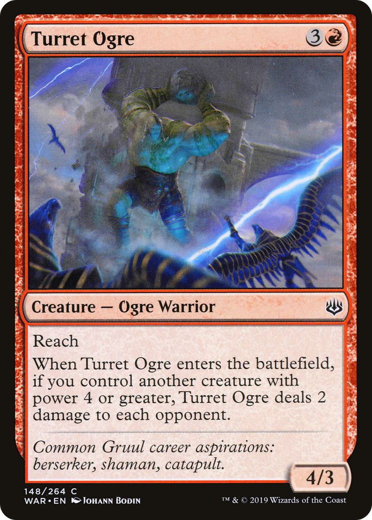 Image of Turret Ogre (WAR-148) - War of the Spark