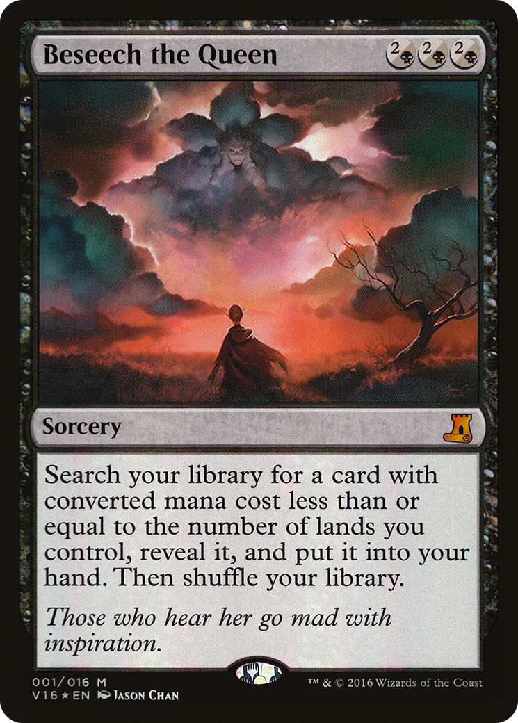 Image of Beseech the Queen (V16-001) - From the Vault: Lore Foil